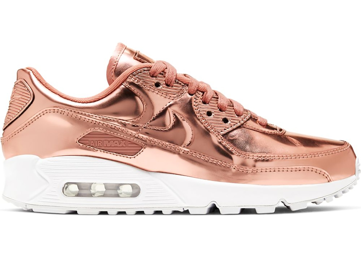 ＼1000円OFFクーポン発行／Nike ナイキ ウィメンズ エアマックス90 “ローズゴールド“ Nike Air Max 90 “Metallic Rose Gold (2020) (Women's)“ ナイキ エアマックス90 CQ6639-600 ウィメンズ レディース スニーカー ランニングシューズ 19SX-20230405160948-065