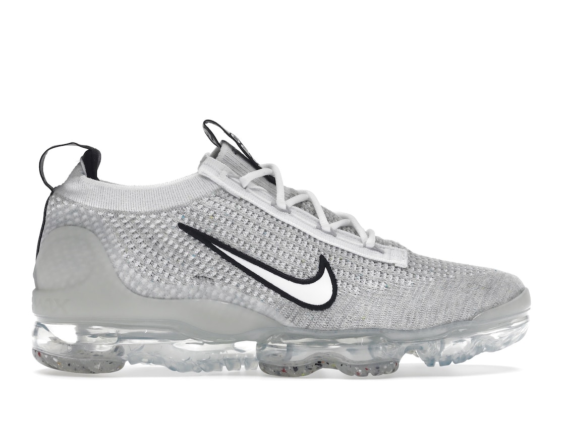 【今だけ500円銀行割引クーポン券あり!!】Nike ナイキ エア湖 ヴェイパーマックス 2021 飛球編み物 “白いこと“ Nike Air VaporMax 2021 FK “White Black Metallic Silver“ ナイキ エア湖 ヴェイパーマックス 2021 飛球編み物 DH4084-100 メンズ スニーカー 駈けっくらシューズ