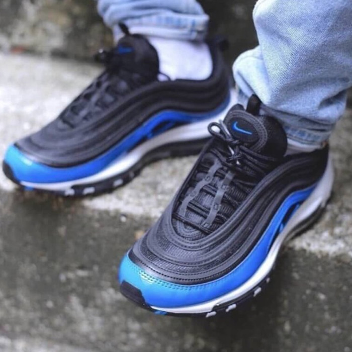 【今だけ500円割引クーポンあり!!】Nike ナイキ エアマックス97 &ldquo;ブラック ブルー ネビュラ&ldquo; Nike Air Max 97 &ldquo;Black Blue Nebula&ldquo; ナイキ エアマックス97 921826-011 メンズ スニーカー ランニングシューズ 19SX-20221014075108-033｜セレクトショップFrenz