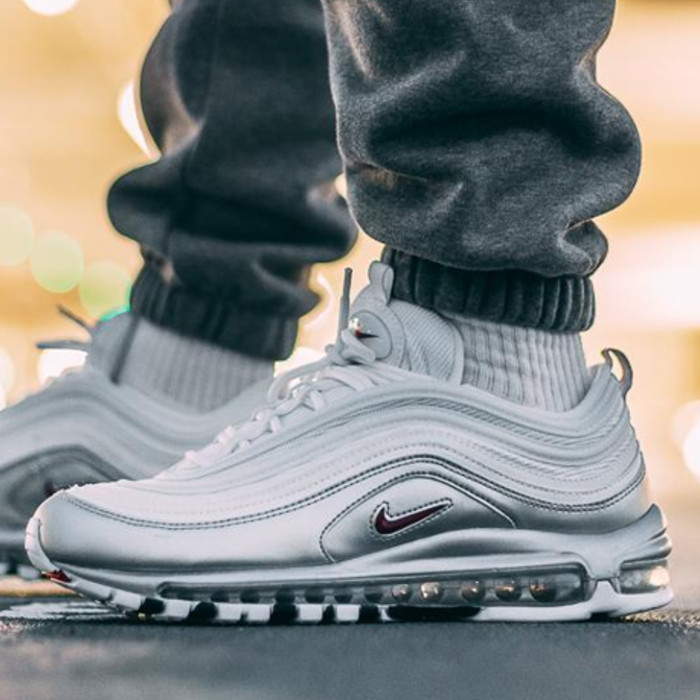 【今だけ500円割引クーポンあり!!】Nike ナイキ エアマックス97 QS &ldquo;メタリックシルバー ホワイト&ldquo; Nike Air Max 97 &ldquo;Silver White&ldquo; ナイキ エアマックス97 QS AT5458-100 メンズ スニーカー ランニングシューズ 19SX-20221014075108-055｜セレクトショップFrenz