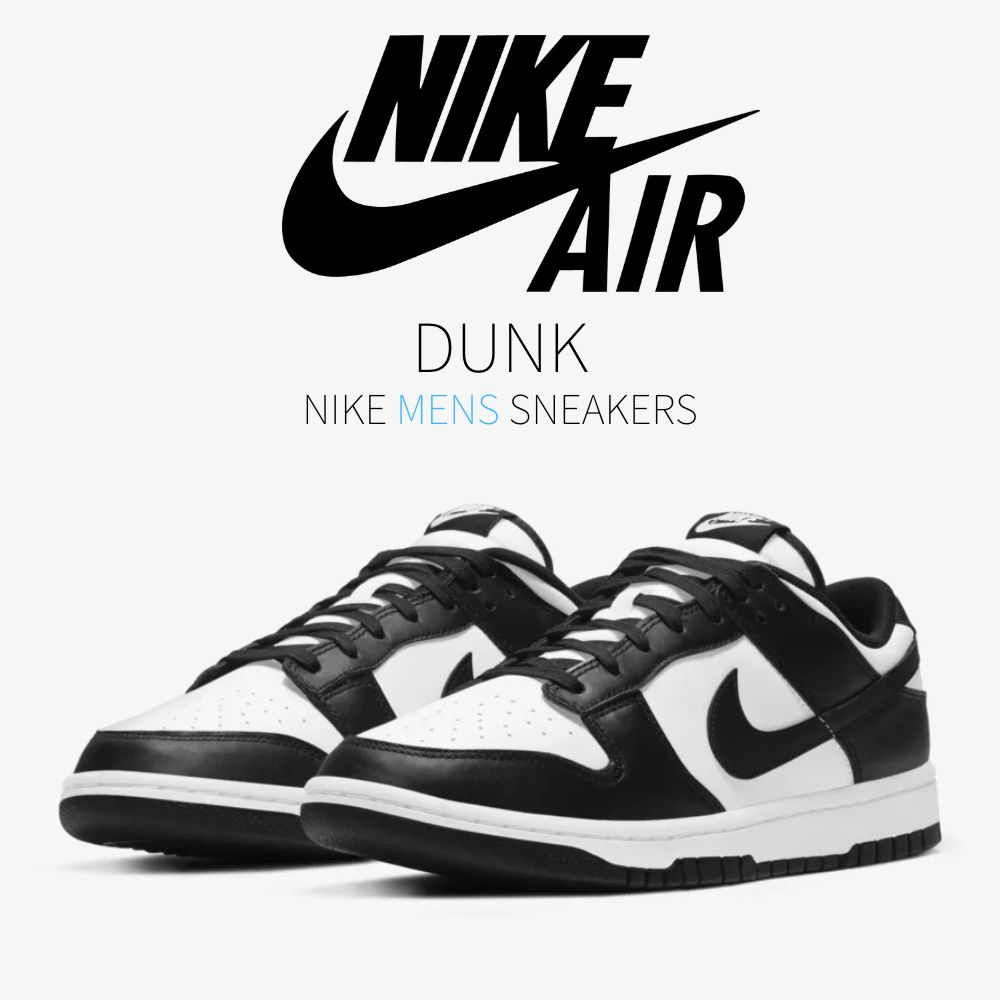 【今だけ500円割引クーポンあり!!】Nike ナイキ ダンク ロー レトロ “ホワイト/ブラック“ Nike Dunk Low Retro “White Black Panda (2021)“ ナイキ ダンク ロー レトロ DD1391-100 メンズ スニーカー ランニングシューズ 19SX-20221108143442-001