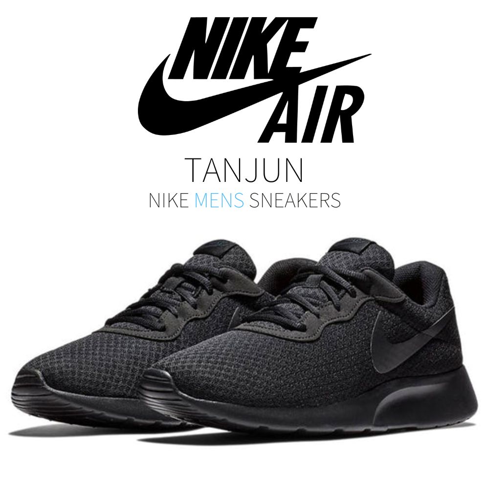 【百貨店大売り出し】1000円引き換え証書き著す！Nike Nike Tanjun Black/Black-Anthracite ナイキ タンジュン 812654-001 メンズ スニーカー 駈けっくらシューズ 19SX-20221116175831-058