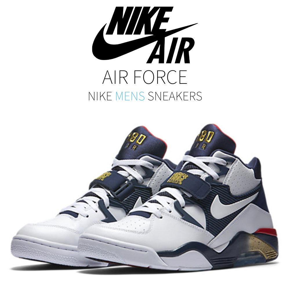 【今だけ500円割り引き引き換え証あり!!】Nike Nike Air Force 180 Olympic (2016) ナイキ 大気圏 フォース 180 310095 100 メンズ スニーカー 駈けっくらシューズ 19SX-20230206161959-016