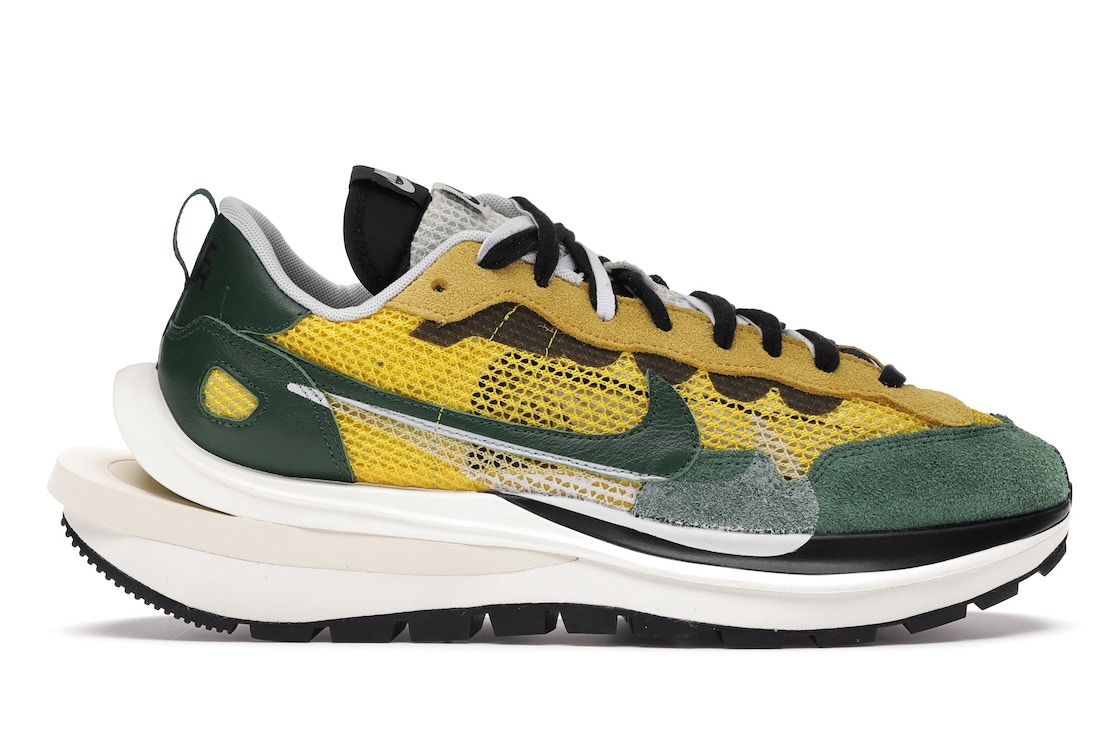 【今だけ500円割引クーポンあり!!】Nike サカイ &times; ナイキ ヴェイパー ワッフル &ldquo;ツアーイエロー/スタジアムグリーン-セイル&ldquo; Nike Vaporwaffle &ldquo;sacai Tour Yellow Stadium Green&ldquo; ナイキ ヴェイパーワッフル x サカイ CV1363-700 メンズ スニーカー ランニングシューズ｜セレクトショップFrenz
