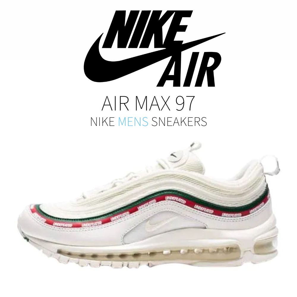 【今だけ500円割引クーポンあり!!】Nike アンディフィーテッド × ナイキ エアマックス97 OG ホワイト Nike Air Max 97 “Undefeated White“ ナイキ アンディフィーテッド × ナイキ エアマックス97 OG AJ1986-100 メンズ スニーカー ランニングシューズ|セレクトショップFrenz