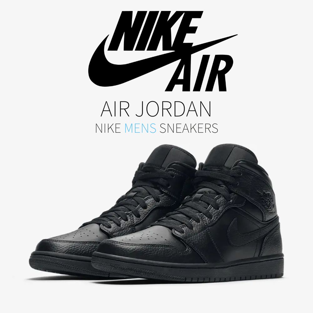 【今だけ500円割引クーポンあり!!】Nike ナイキ エアジョーダン1 ミッド &ldquo;トリプルブラック&ldquo; Jordan 1 Mid &ldquo;Triple Black&ldquo; ナイキ ナイキ エアジョーダン1 ミッド 554724-091 メンズ スニーカー ランニングシューズ 19SX-20221215170112-002｜セレクトショップFrenz