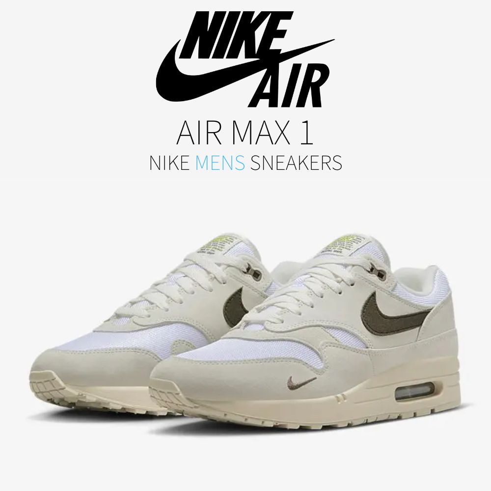 【今だけ500円割引クーポンあり!!】Nike Nike Air Max 1 Sail Ironstone ナイキ エアマックス 1 DZ4494-100 メンズ スニーカー ランニングシューズ 19SX-20230110154546-001