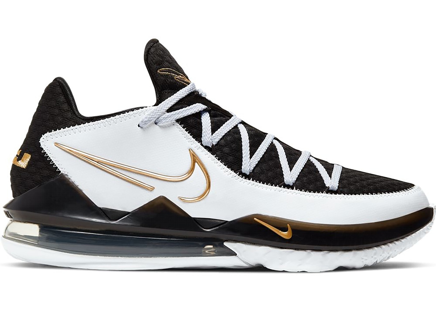 【今だけ500円銀行割引引き換え証あり!!】Nike ナイキ レブロン17 置き目 “白いこと/メタリックゴールド-黒いこと“ Nike LeBron 17 Low “White Metallic Gold“ ナイキ レブロン 17 置き目 CD5006-101/CD5007-101 メンズ スニーカー 駈けっくらシューズ 19SX-20230404070230-009