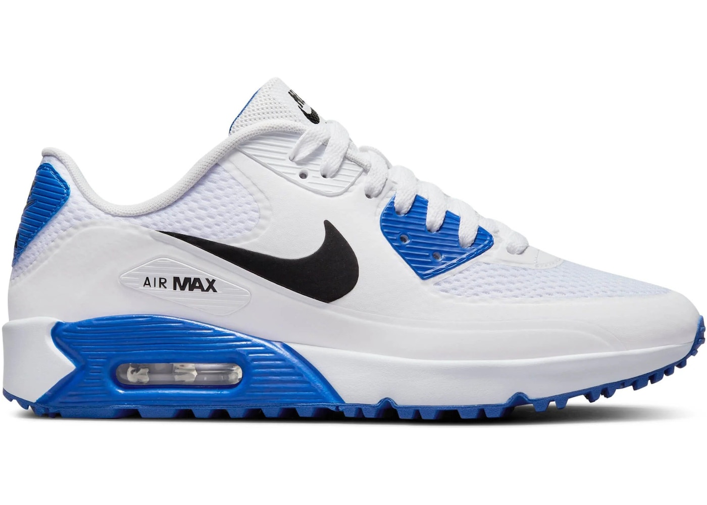 【今だけ500円割引クーポンあり!!】Nike Nike Air Max 90 G White Royal ナイキ エアマックス 90 ゴルフシューズ CU9978-106 メンズ スニーカー ランニングシューズ 19SX-20230404070230-052|セレクトショップFrenz