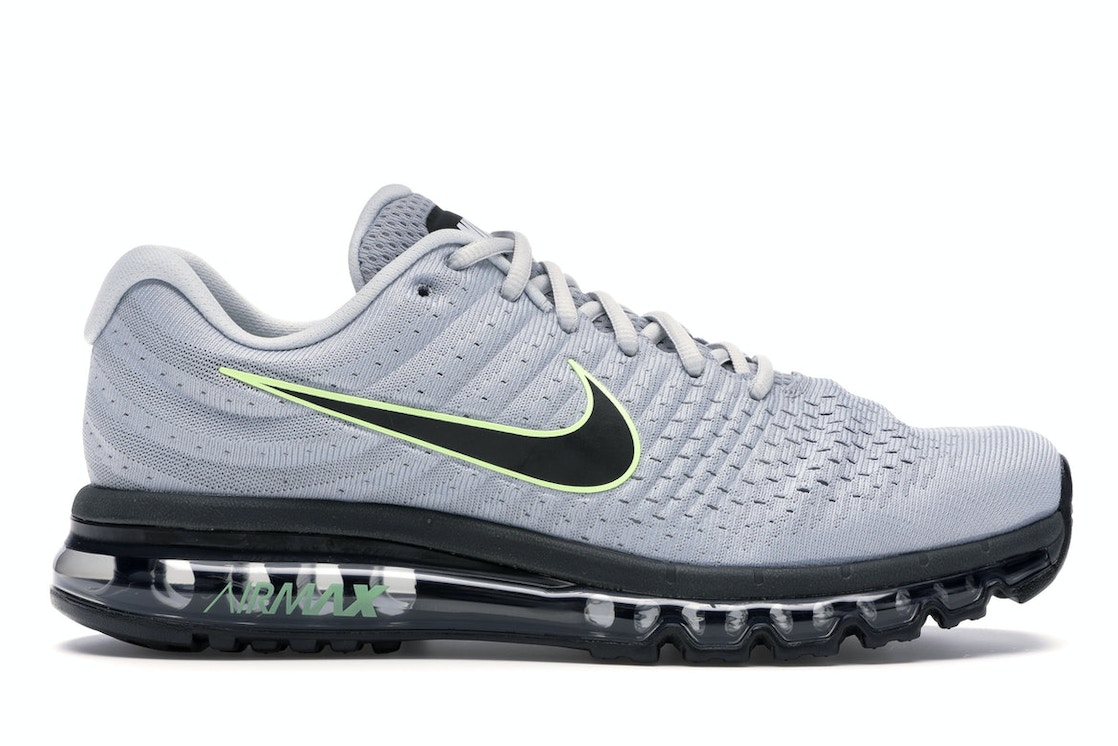 【百貨店大売り出し】1000円引き換え証書き著す！Nike Nike Air Max 2017 Wolf Grey Black Volt ナイキ エア湖マックス 2017 849559-012 メンズ スニーカー 駈けっくらシューズ 19SX-20230404070230-077
