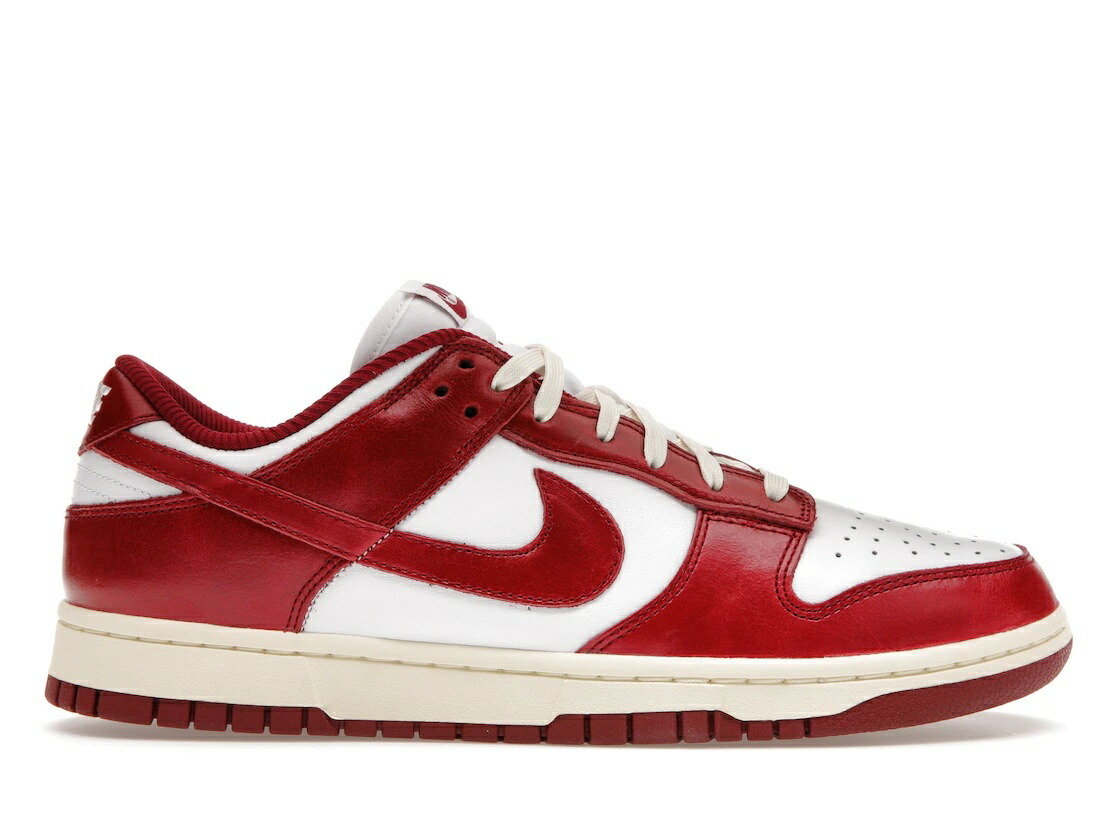 ＼1000円OFF引き換え証振りだし／Nike Nike Dunk Low PRM Vintage Team Red (Women\u0027s) ナイキ FJ4555-100 ウィメンズ レディース スニーカー 駈けっくらシューズ 19SX-20230921123810-020 スニーカー-レディース靴