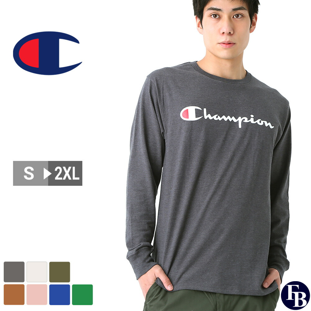 楽天市場】Champion チャンピオン Tシャツ 長袖 メンズ
