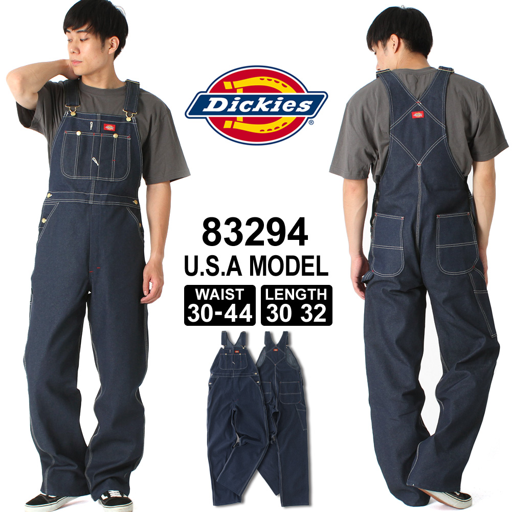 楽天市場】【送料無料】 Dickies ディッキーズ オーバーオール デニム 