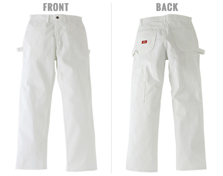 dickies white jeans