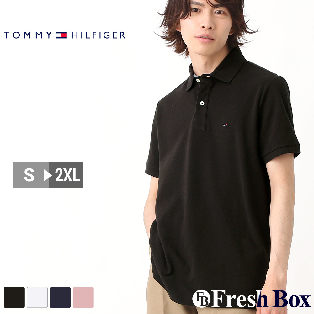 【送料無料】 トミーヒルフィガー ポロシャツ 半袖 メンズ S-2XL 7803120 USAモデル TOMMY HILFIGER LL XXL 3L  半袖ポロシャツ 大きいサイズ ブランド 刺繍 アメカジ | freshbox