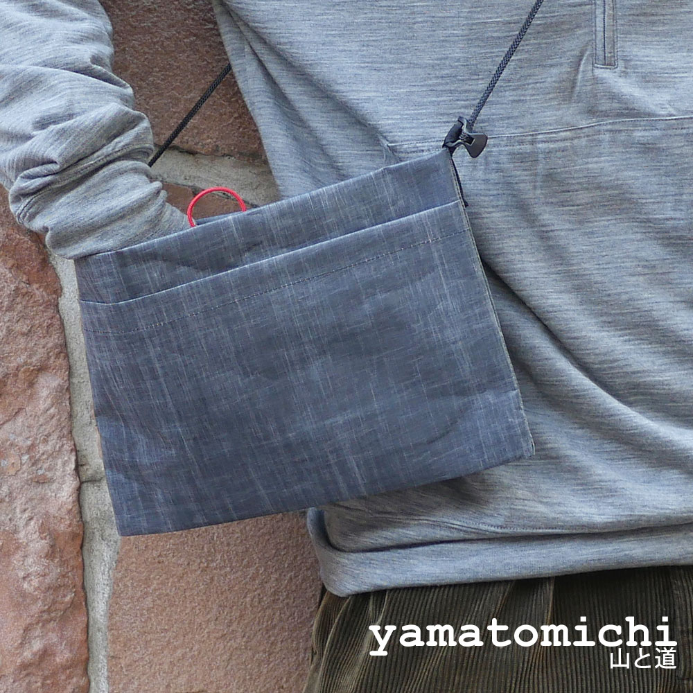 【楽天市場】100％本物保証 新品 山と道 Yamatomichi Sacoche サコッシュ X-PAC BLACK HEATHER 黒グレー ブラックヘザー 新作：FRESH STORE