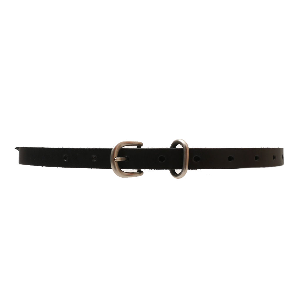 Hender Scheme/レザーベルト/ブラック Hender Scheme｜shrink shoulder belt / ベルト - haluta(ハルタ