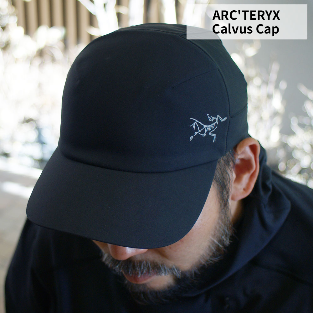 ARC'TERYX スカルプトデザイン 帽子 ARC'TERYX 新品 アークテリクス Logo Trucker Flat Cap キャップ