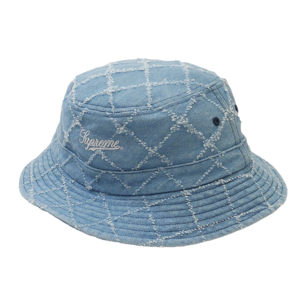 帽子 Supreme Punched Denim Crusher Dyed Beige Buy Supreme Punched Denim Crusher 'Dyed Beige' - FW23H106