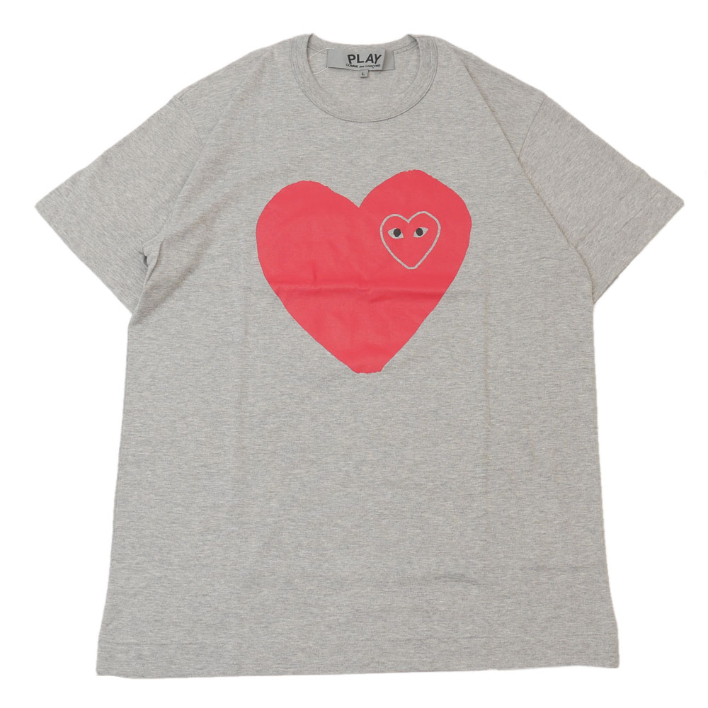 【希少デザイン】コムデギャルソン ３連ハートロゴ ワッペンハートロゴ Tシャツ 希少デザイン】コムデギャルソン 3連ハートロゴ ワッペンハート