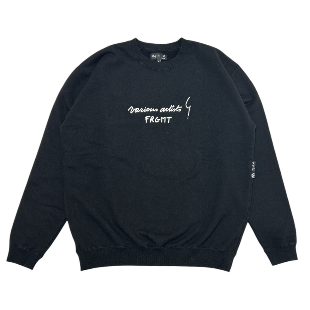 最安値　VA agnès b アニエスベー fragment Tシャツ　ホワイト 最安値 VA agnès b アニエスベー fragment Tシャツ ホワイト