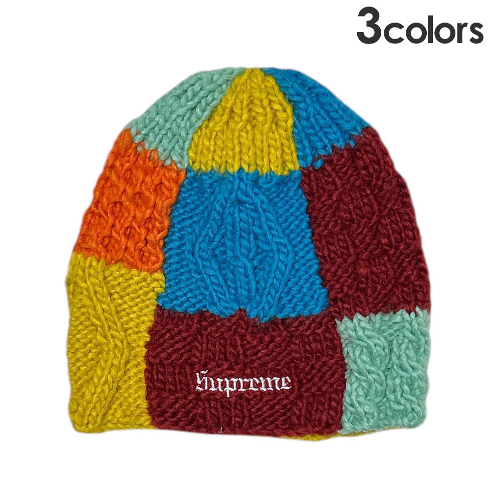 【定価以下】Supreme Block Knit Beanie ビーニー 黒 Supreme Block Knit Beanie (SS25) - $60