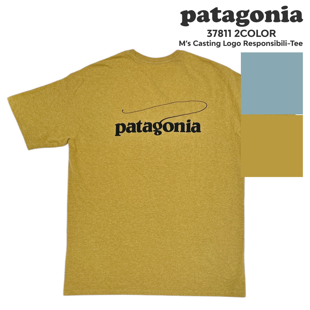 patagonia Tシャツ 半袖 M's Berm Logo Responsibili-Tee 37803 Patagonia Men's Berm Logo Responsibili-Tee®