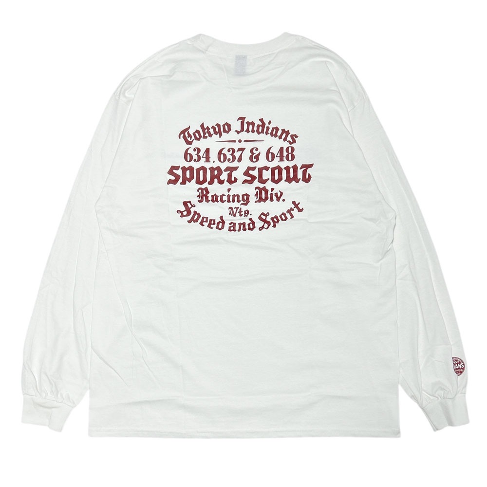 Lサイズ Timc Inc. ロングスリーブ Tシャツ 東京インディアンズ TOKYO INDIANS MC(東京インディアンズ モーターサイクル