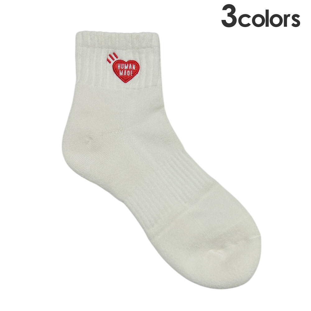 関税送料込【HUMAN MADE】ハートショートソックス☆レッド ロゴ HUMAN MADE HEART SOCKS – HUMAN MADE Inc.