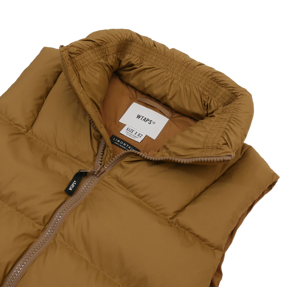 L WTAPS BIVOUAC DOWN VEST ダウンベスト ブラウン | myglobaltax.com