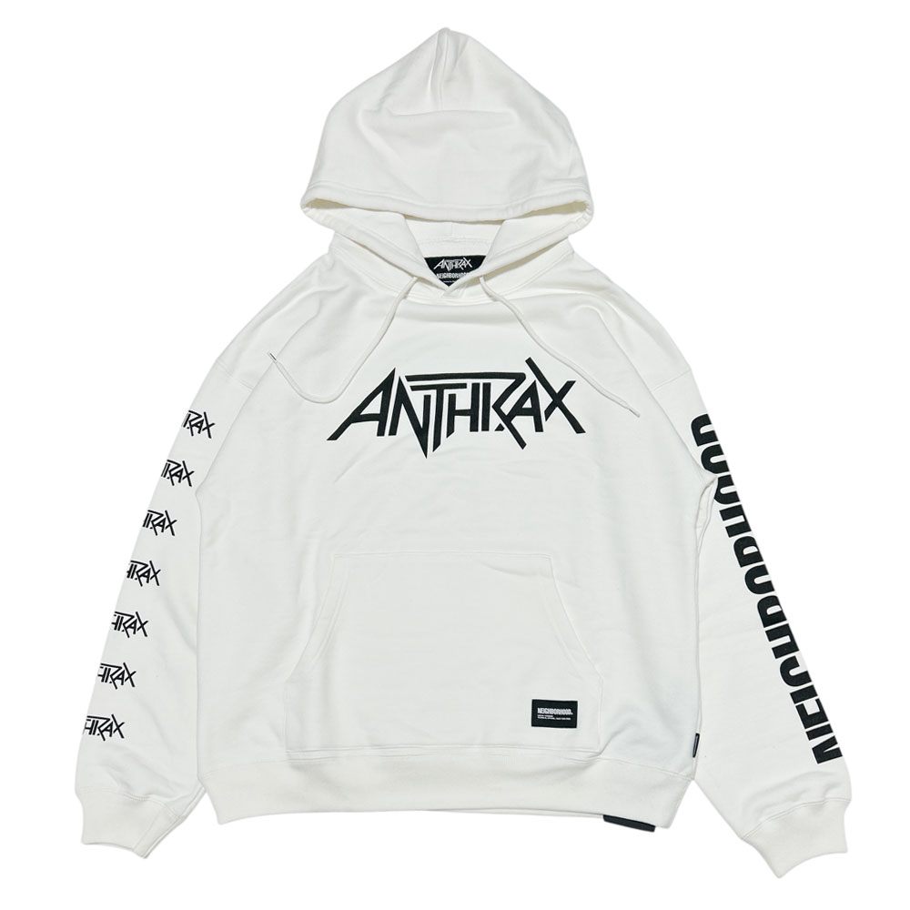 ネイバーフッド Neighborhood 長袖 Anthrax アンスラックス M 未使用品 2023AW NEIGHBORHOOD × ANTHRAX ネイバーフッド