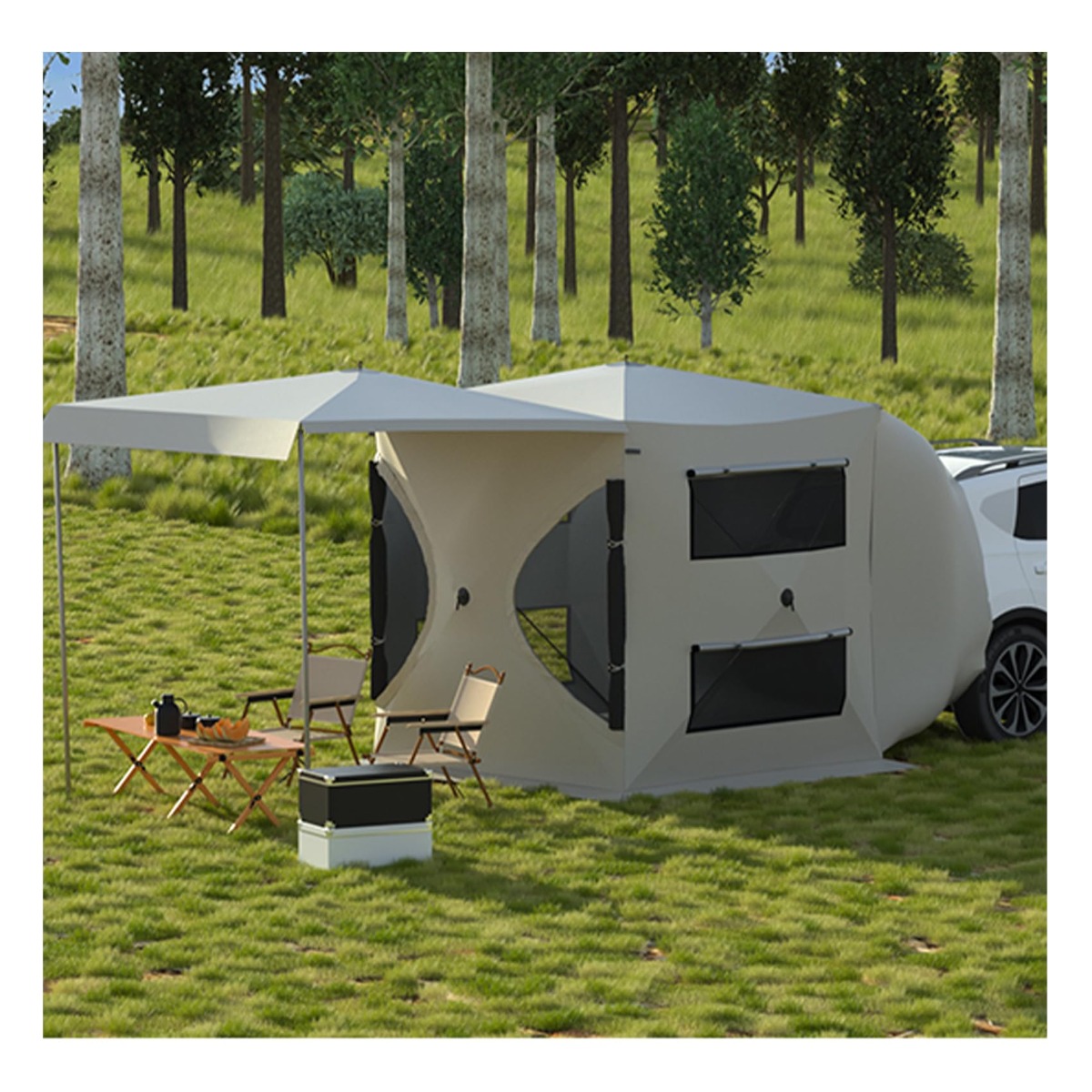 楽天市場】コールマン Coleman カーサイドテント/3025 2000038144 : TOPPIN