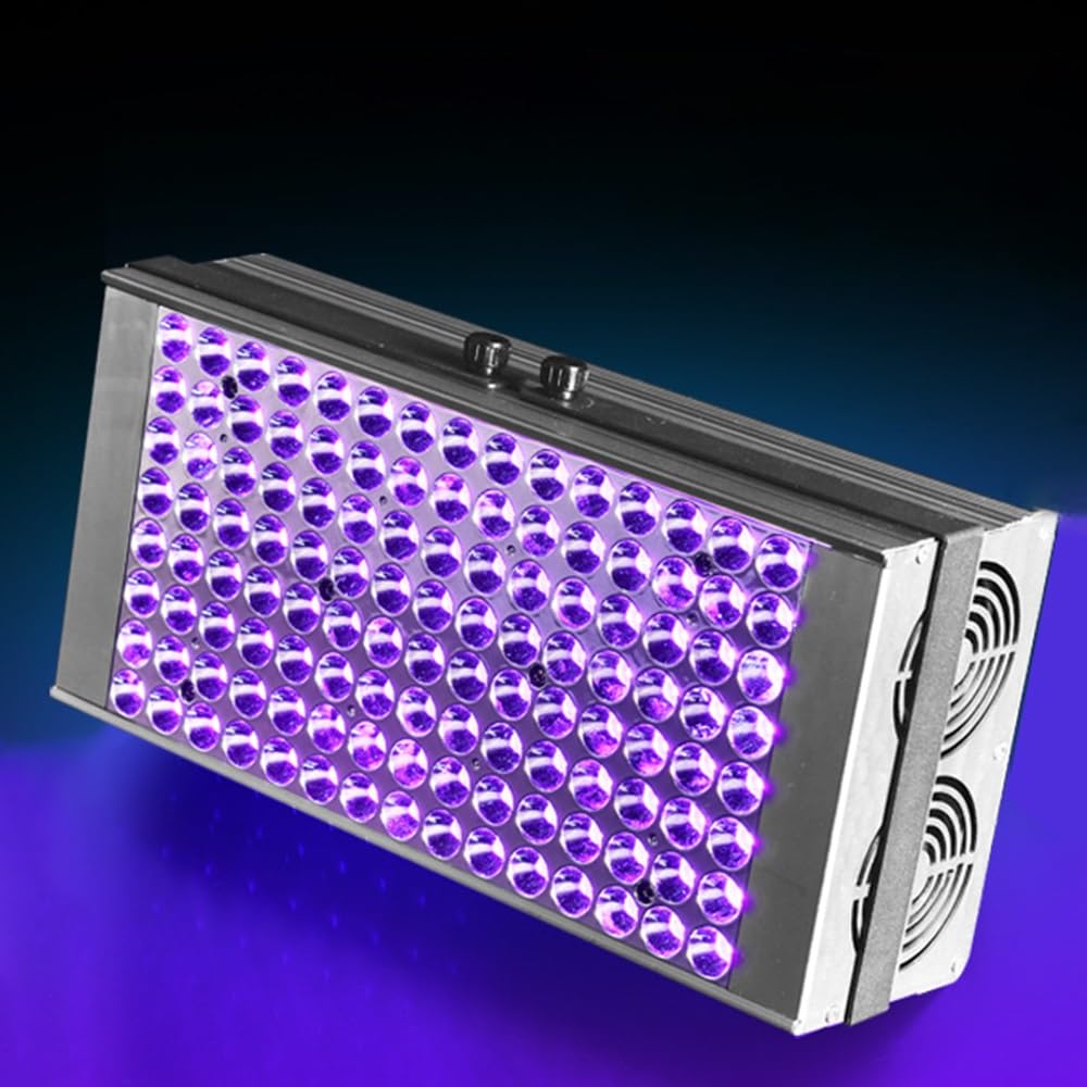 UV硬化ランプ 硬化ライト 紫外線LED硬化ライト 60W/120W/200W/300W LED硬化ライト 365NM/395NM 高速硬化 冷却用デュアルファン搭載 樹脂、UV接着剤、インク、塗料硬化、3D印刷、ディスペンス機、スクリーン印刷機用(300W,395NM)