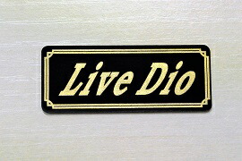 楽天市場】E-399-3 LiveDioZX 黒/金 オリジナルステッカー タンク