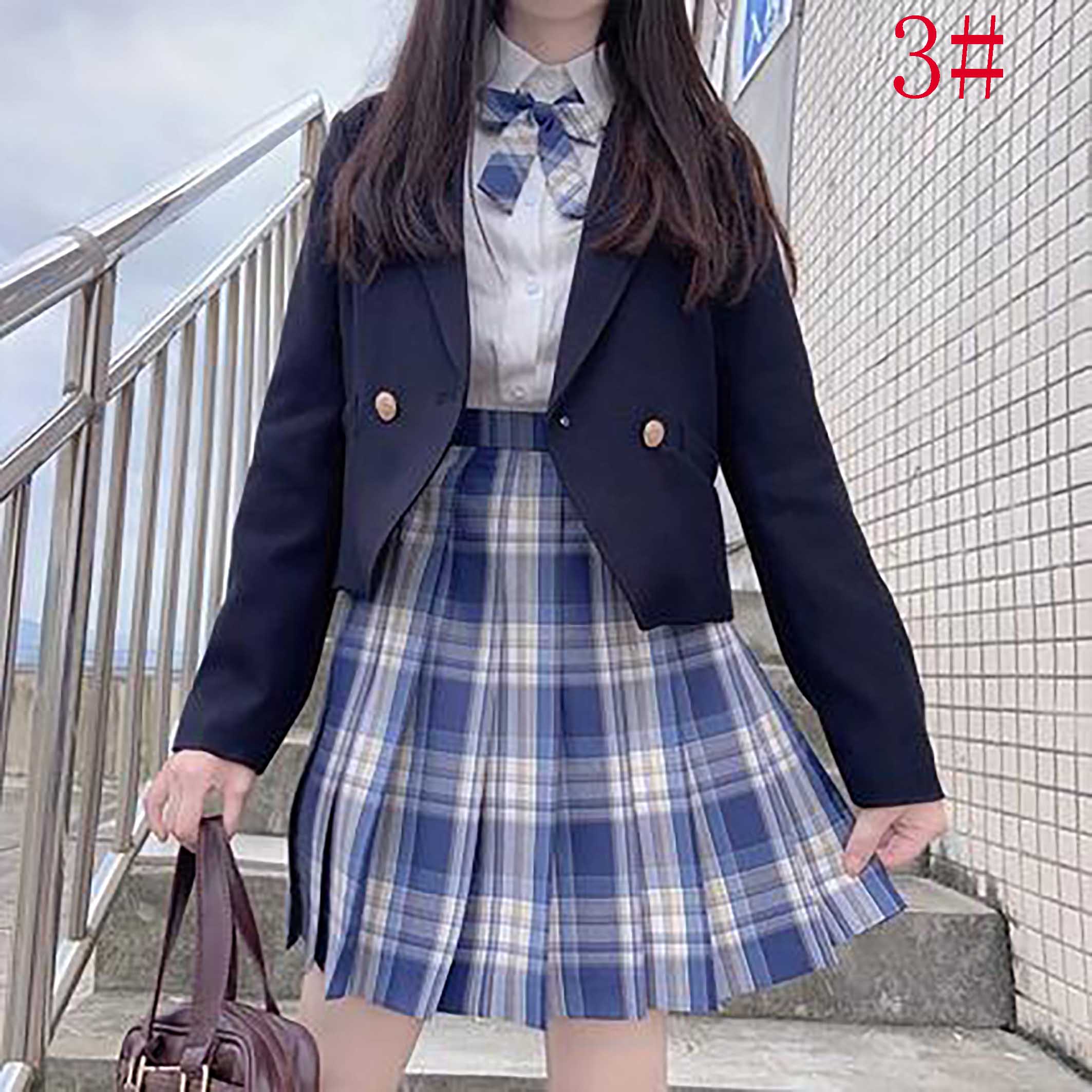 福袋 子供 キッズ トップス スカート チェック柄 スクール 制服 学生