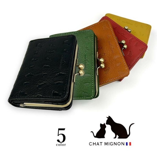 楽天市場】クラウスハーパニエミ 2つ折財布 黒猫刺繍入り／クラウス