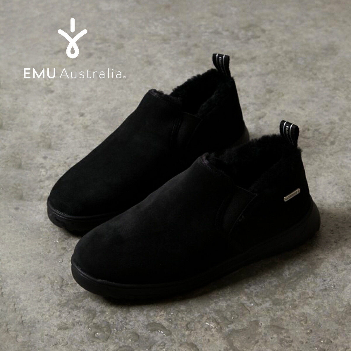 楽天市場】【20％OFF】EMU Australia エミュ 防水 スリッポン W13008