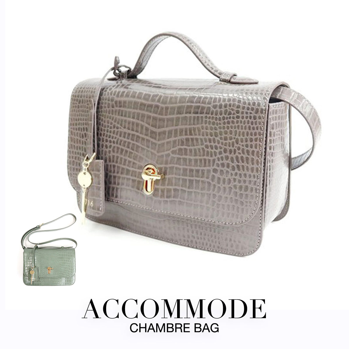 楽天市場 バッグ レディース ショルダー ショルダーバッグ ハンドルバッグ ミニマル ミニバッグ 肩がけ バッグ 無地 クロコ型 ワンハンドル メンズライク 送料無料 Fridstore フリッドストア