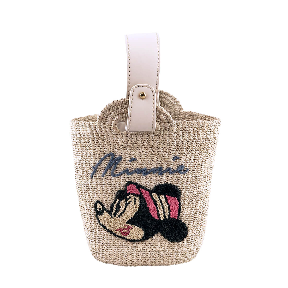 カゴバッグ かごバッグ レディース ディズニー ミニー レトロ ワンハンドルバッグ ショルダーバッグ ミニマル マザーズバッグ バッグ Bag カバン 鞄 大きい アバカ アコモデ Rvcconst Com