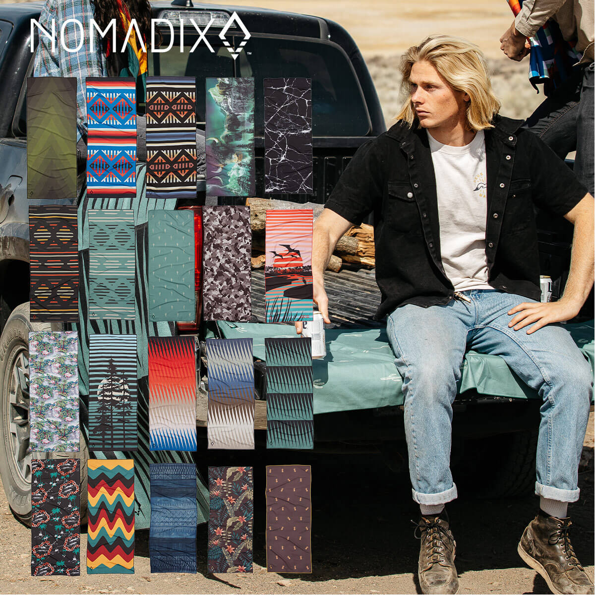 【LINE登録⇒クーポン配布中】 タオル ヨガマット レディース メンズ NOMADIX ノマディックス アウトドア ヨガ フィットネス サステナブル ビーチ ビーチタオル お家時間 リゾート 海 フェス エコ 吸水性 速乾性 海外 インポート 正規販売店 4,277円
