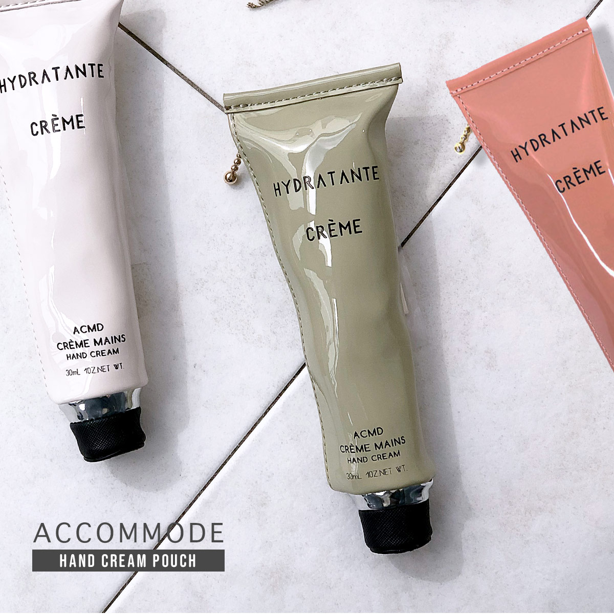 楽天市場 ポーチ 化粧ポーチ ペンケース レディース 小物入れ Accommode ハンドクリームポーチ ミニポーチ コスメポーチ アコモデ Fridstore フリッドストア