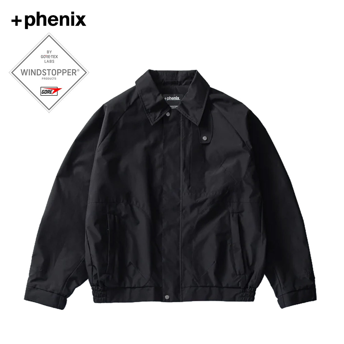 【SALE&rArr;20%OFF】 ジャケット レディース メンズ ユニセックス +phenix プラスフェニックス GORE-TEX WINDSTOPPER POO-26017F ゴアテックス 防風 撥水 ブルゾンジャケット ウィンドストッパー アウター オーバーシルエット 男女兼用 新着商品｜FRIdSTORE（フリッドストア） 23,639円