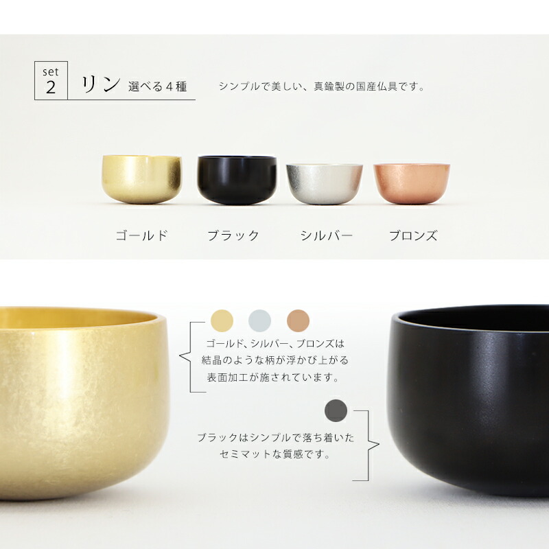 リンは4種から選べます。