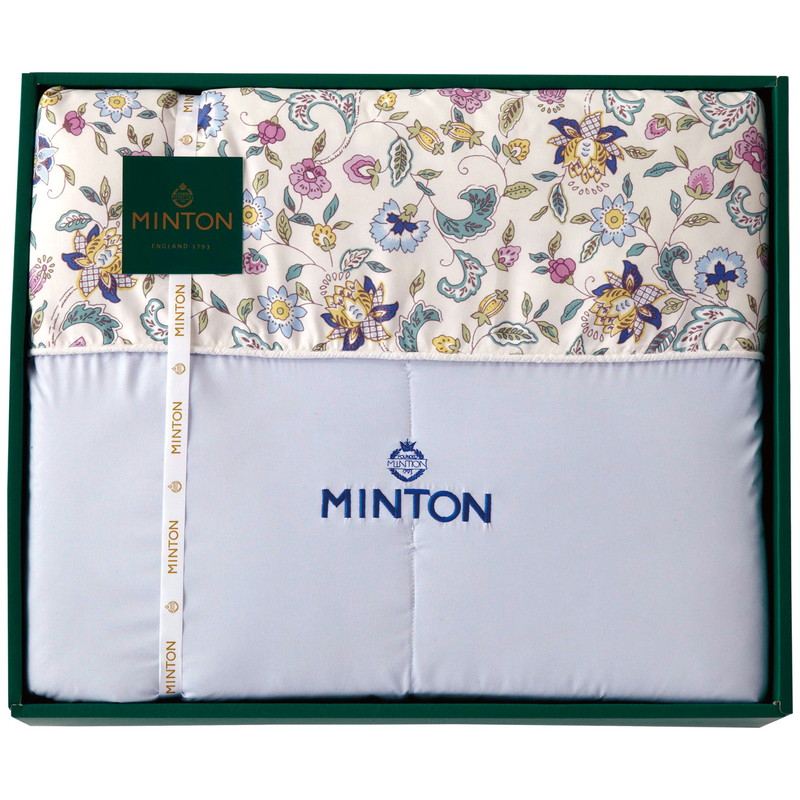 MINTON - MINTON肌がけふとんセット JALとっておきの逸品｜〔ミントン〕ウォッシャブル肌掛けふとん