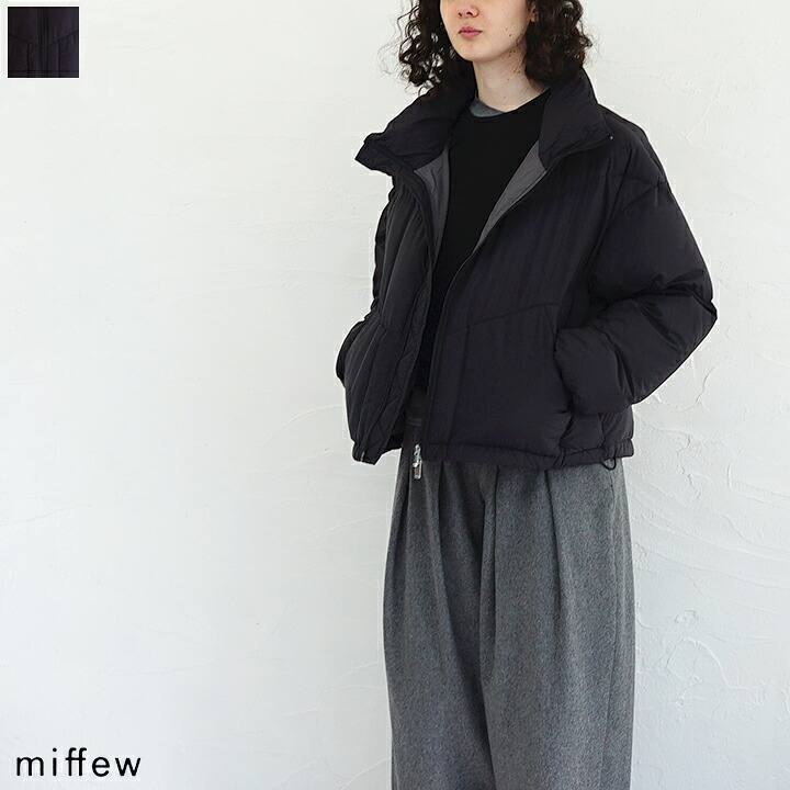 【sale30%off】【返品不可】【貨物輸送無料】miffew（ミフュー）QUILTING DOWN JACKET