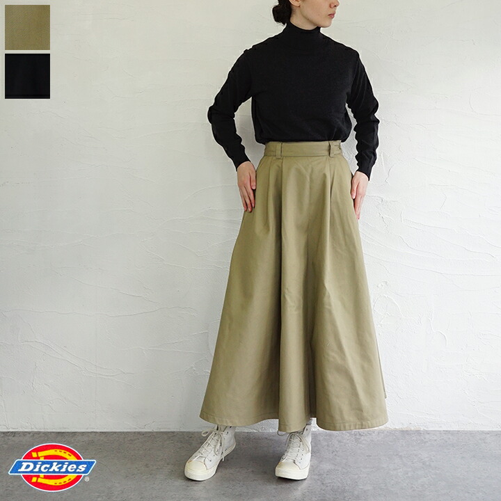 スカート Dickies ストレッチスカート DICKIES◇ロングスカート/S