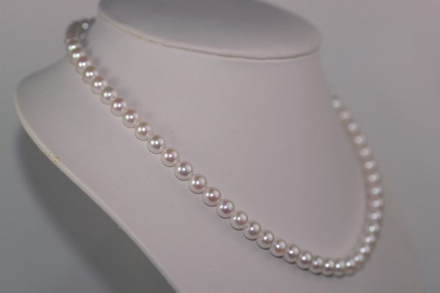 楽天市場】【送料無料】あこや本真珠6珠ラインペンダント