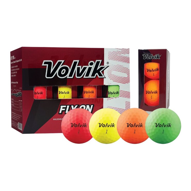 【新品】ボルビック フライオン ゴルフボール イエロー 4ダース 48球 volvik FLYONフライオン ゴルフボール イエロー 4ダース48球