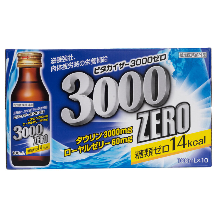 【楽天市場】ビタカイザー 3000ゼロ 100mL x 50 本 - Vita Kaiser Low Calorie Energy Drink ...