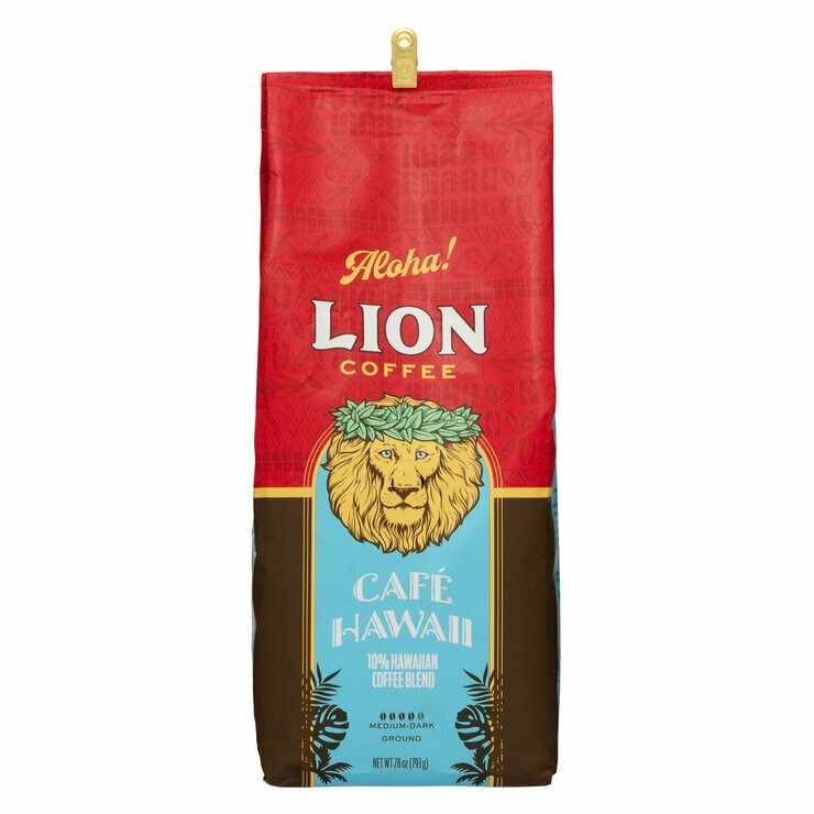 ライオンコーヒーカフェハワイ 793g（粉） - Lion Coffee Cafe Hawaii 793g (Ground)